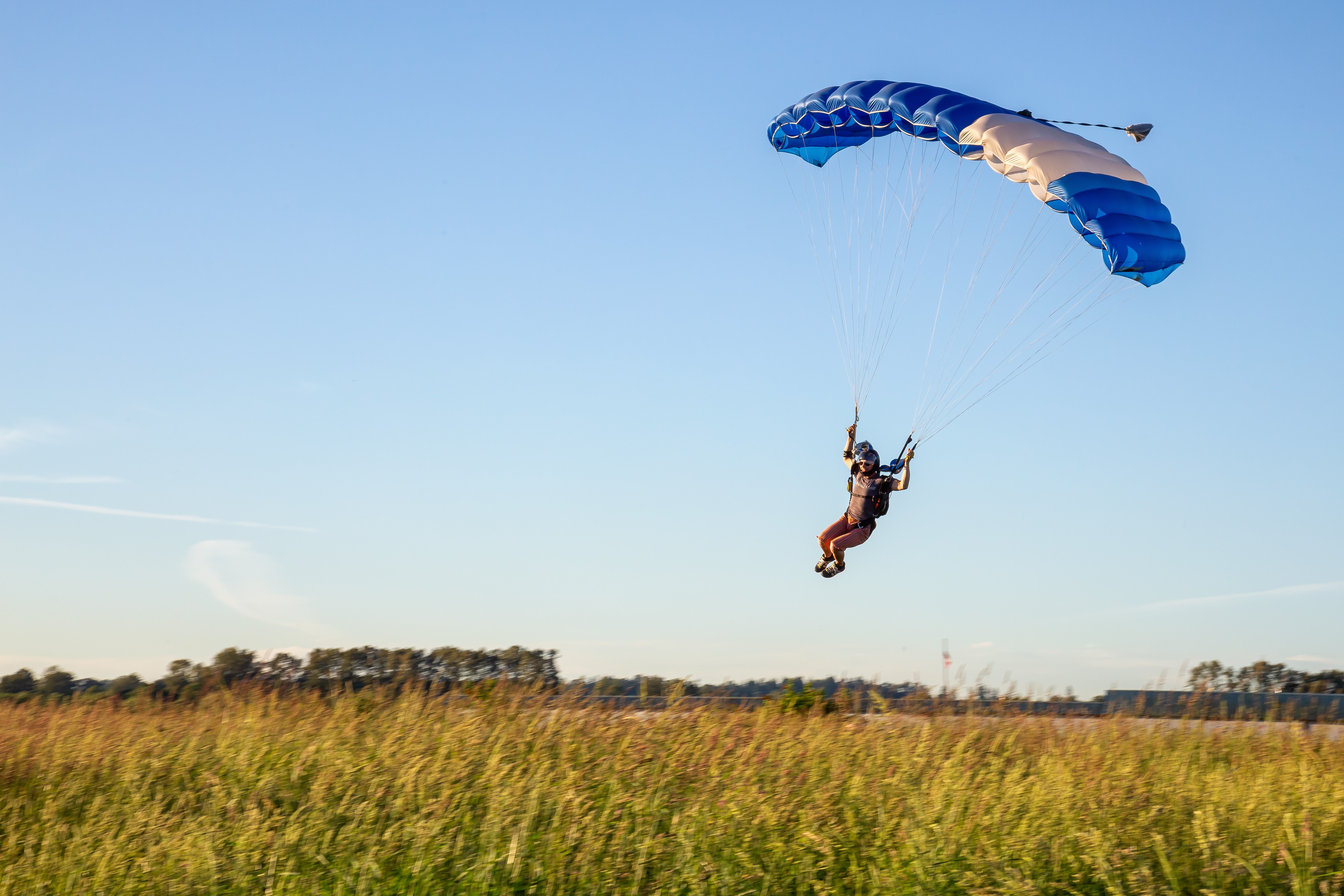skydiving