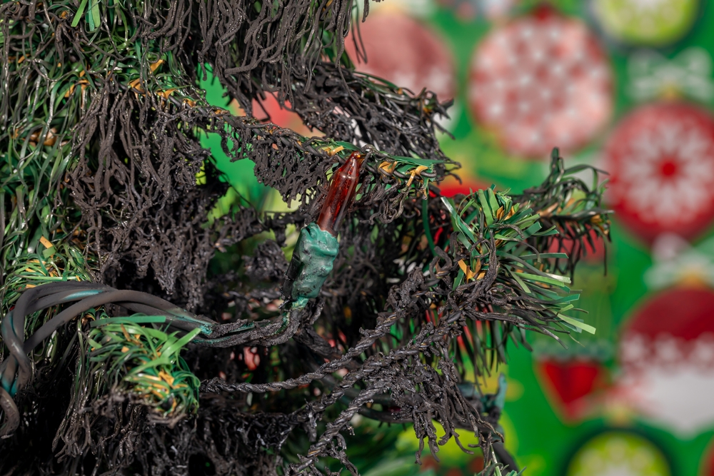 Burnt Christmas tree