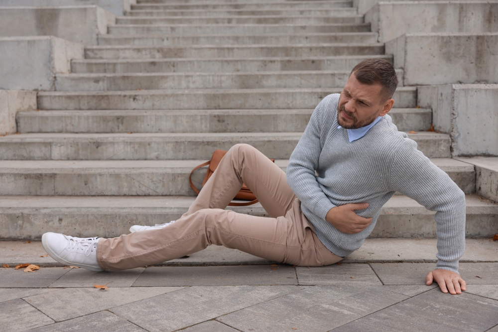 Trip and Fall on a Sidewalk